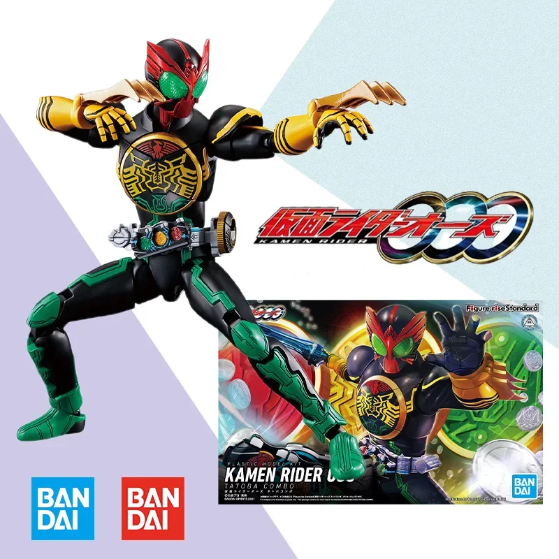 

FRS Figure-rise Standard Bandai Kamen Rider OOO TATOBA COMBO Aninm Action Assembly Figure Original BOX Model Toy Gifts for kids