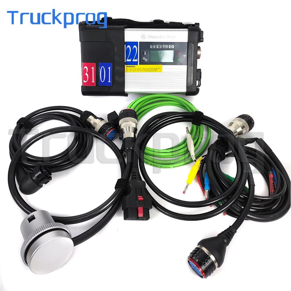 Newest Xentry MB Star C5 Diagnostic VCI for Car Truck Sprinter Bus Auto Multiplexer Scanner+CF19 Laptop