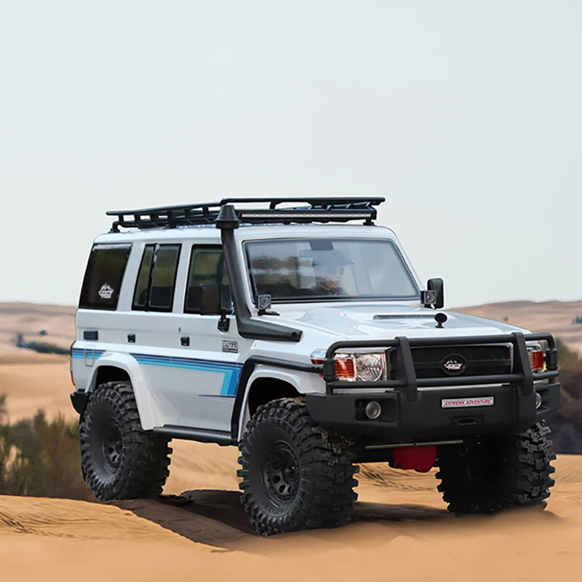 

1/10 RGT EX86190 RC Car RTR 4WD Land Patrol Lc76 Differential Lock Climbing Off-Road Vehicle Climbing 2.4GHZ Two-Speed RC Car