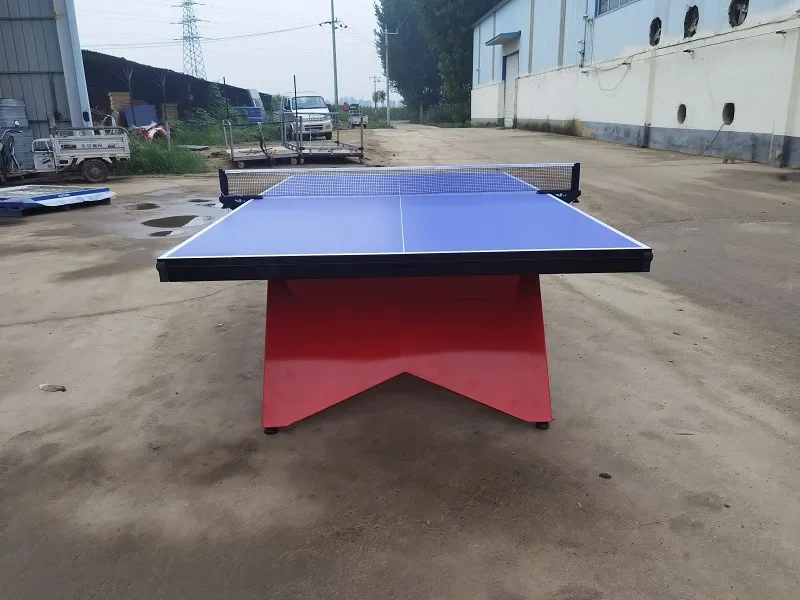 Hot Selling Custom Logo Color 12mm 15mm 18mm 25mm Desk Thick Portable Tennis PingPong Table