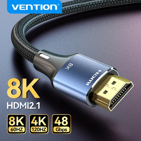 HDMI-кабель Vention 2.1, 8K, поддержка 3D, 48 Гбит/с — изображение товара