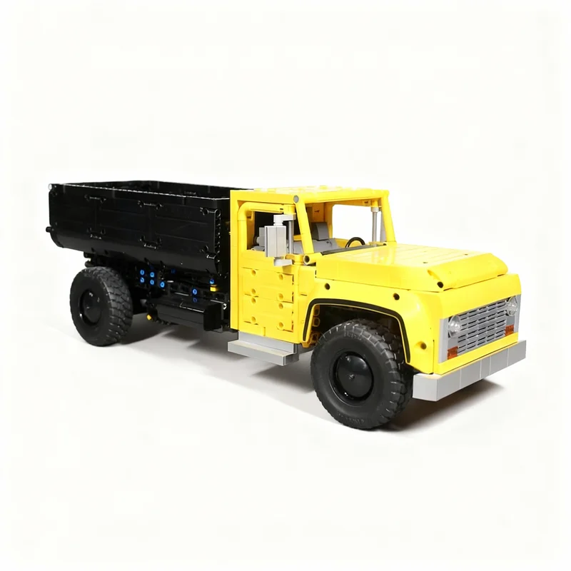 1838pcs MOC Classic Dump Truck XL Technical Model Building Blocks Construction Christmas Gifts Toys Assemble Idea Education