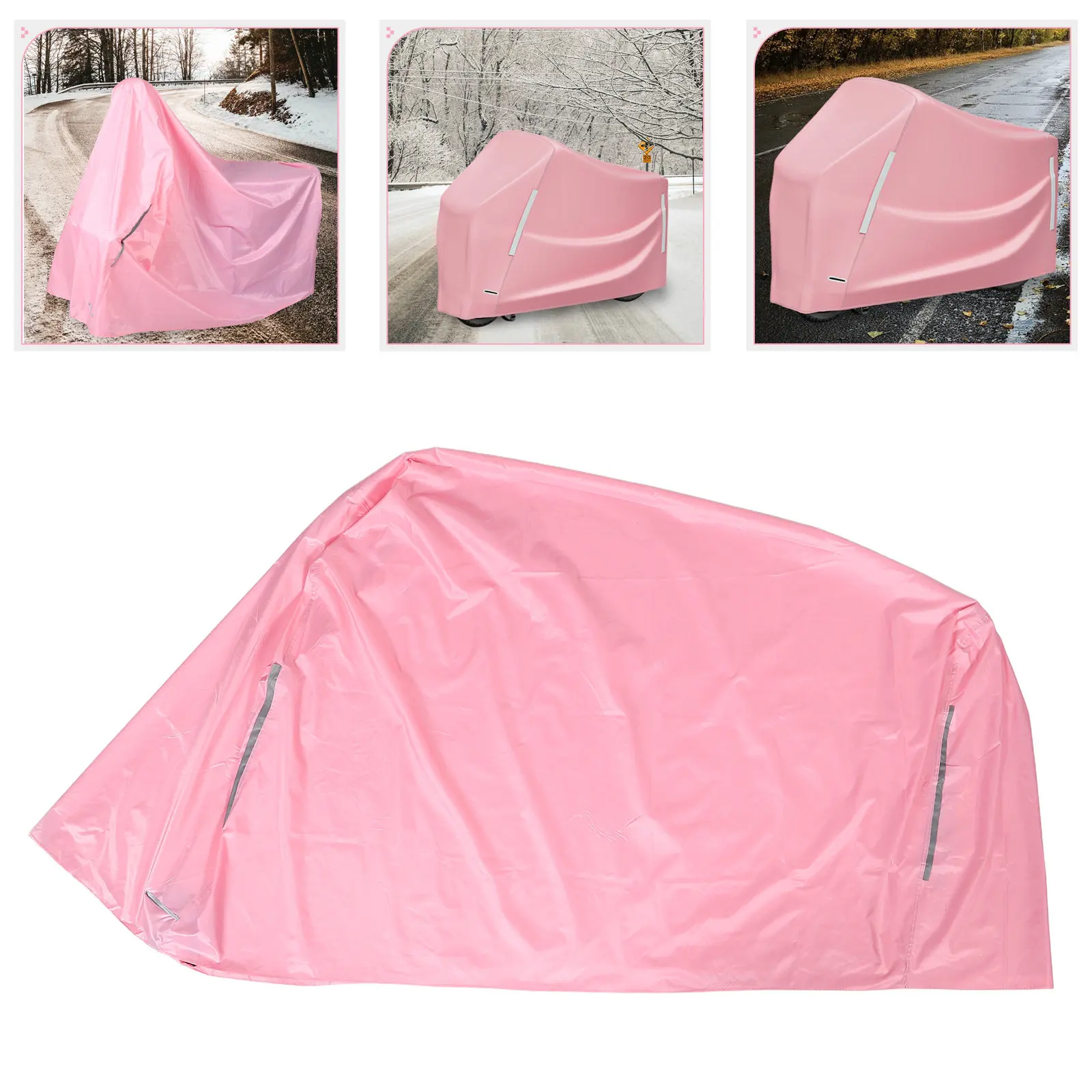 Electric Scooter Rain Cover Waterproof Thick Fabric Mobility Scooter Cover Dustproof Uv Resistant Outdoor All Season
