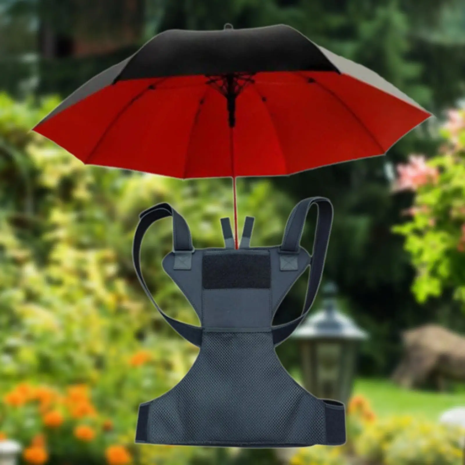 

Wearable Umbrella Holder Accessory Easy to Wear Lightweight Umbrella Fixed Support Umbrella Holder Strap for Gardening Daily Use