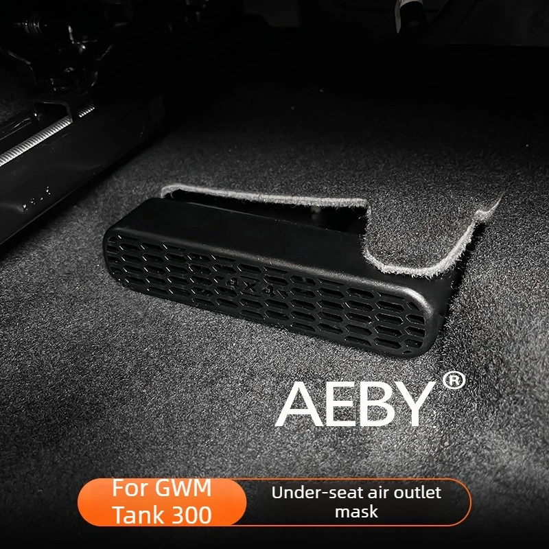 

AEBY For GWM Tank 300 2025 Under Seat Air Vent Cover,Interior Upgrade Accessories,Under Seat Air Conditioner Outlet Guard