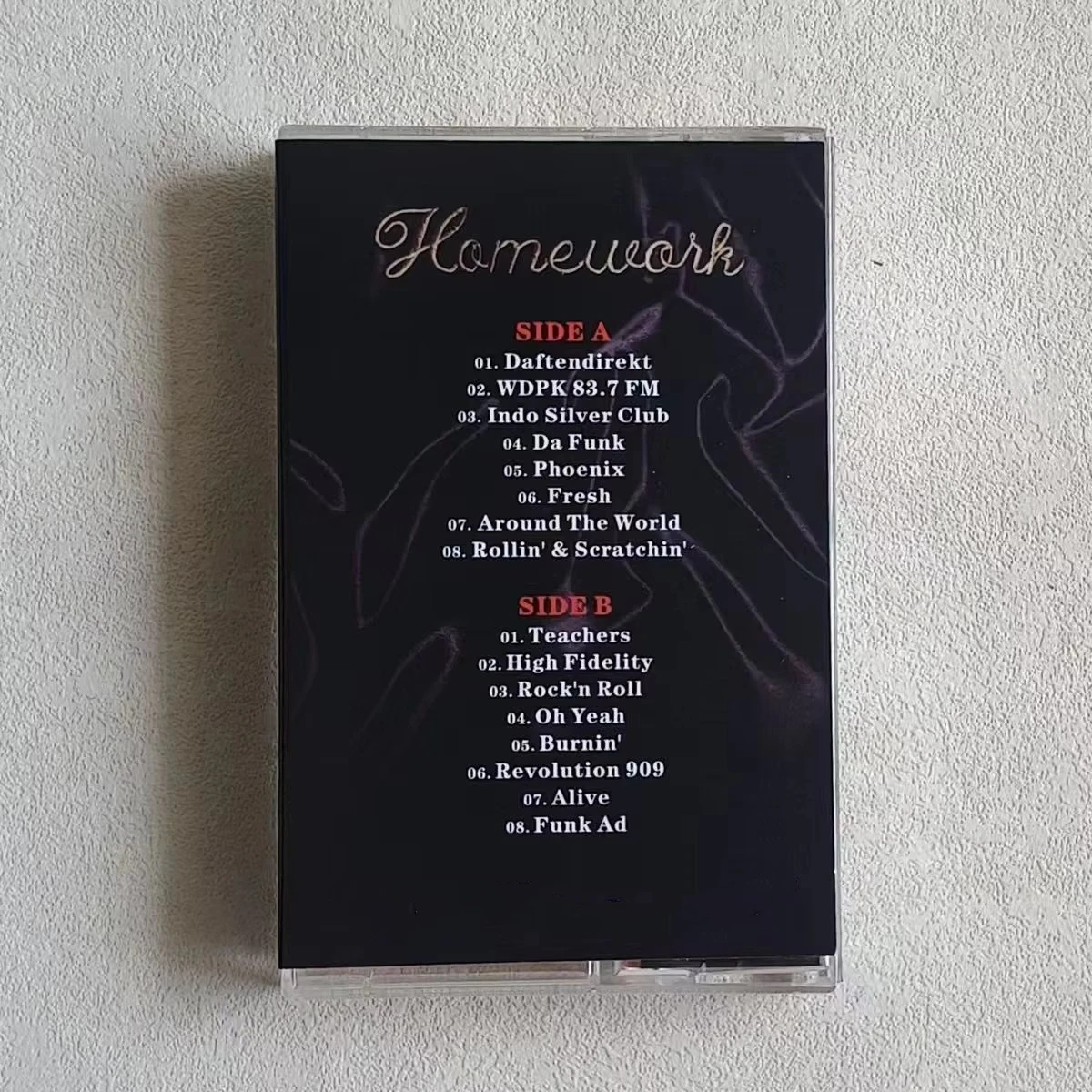 DJ Daft Punk Thomas Bangalter Music Tape Homework Album Discovery 3pcs Cassettes Cosplay Walkman Recorder Car Soundtracks Box - view 3