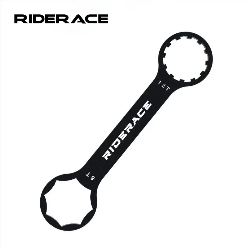 RIDERACE Bicycle Front Fork Wrench Spanner Mountain Bike Suspension Cap Removal Installation Tool For Suntour XCM XCR XCT RST