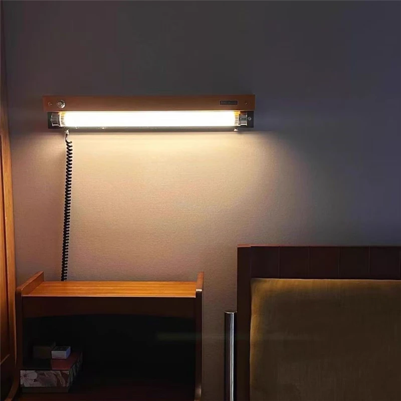 الأمريكية خمر الفن مصابيح الحائط الحديثة غرفة نوم الطعام غرفة المعيشة تركيبات الإضاءة سطوع قابل للتعديل لا أضواء الجدار الأسلاك