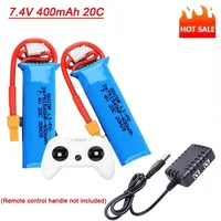 7.4V 400mAh 20C Li-po Battery XT30 plug for BETAFPV LiteRadio 2 SE RC Transmitter Radio Remote Controller Receiver RC Drone