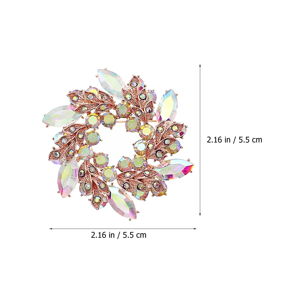 

Wedding Rhinestone Brooch Pin Elegant Shiny Alloy Bridal Accessory Decoration for Party Prom Bouquet Pins Rhinestone Brooch