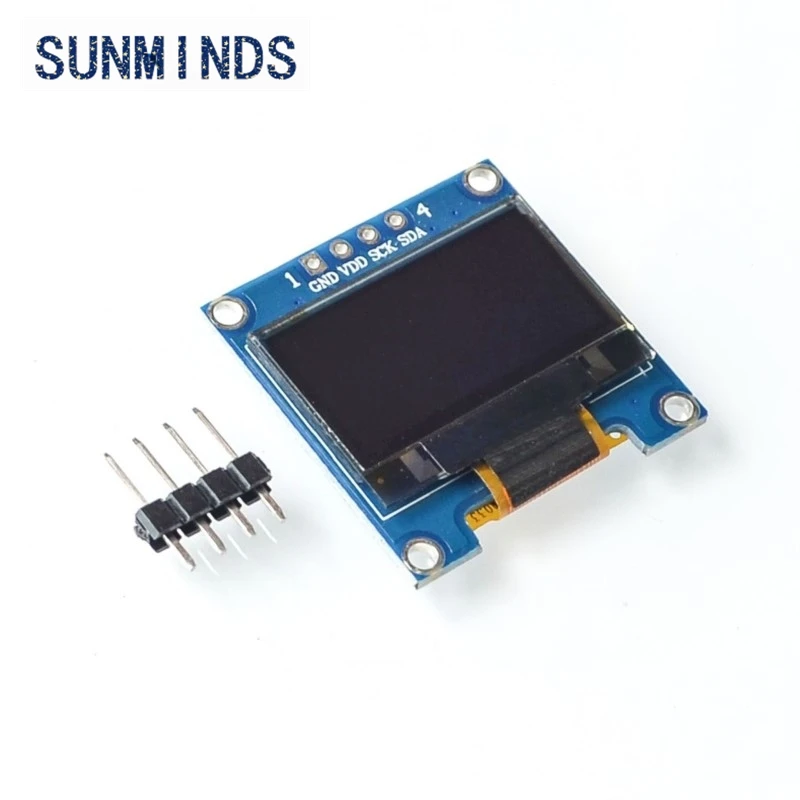 1pcs Blue or white 128X64 0.96 inch OLED LCD LED Display Module For  0.96" IIC SPI Communicate