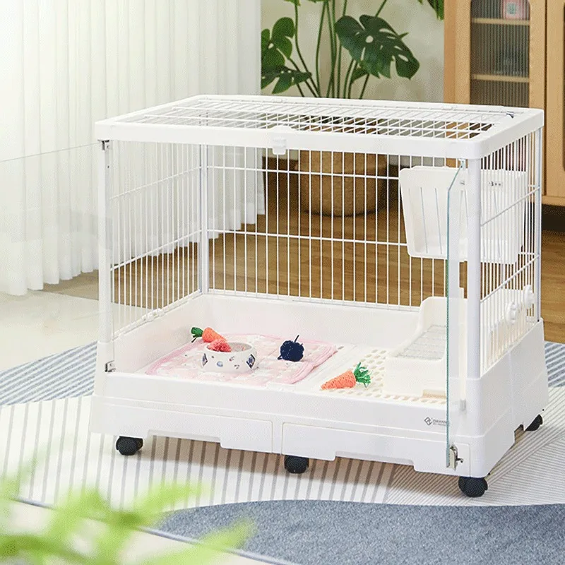 New Rabbit Cage R81Pro Landscape Cage Anti-Spray Rabbit Dutch Pig Household Cage