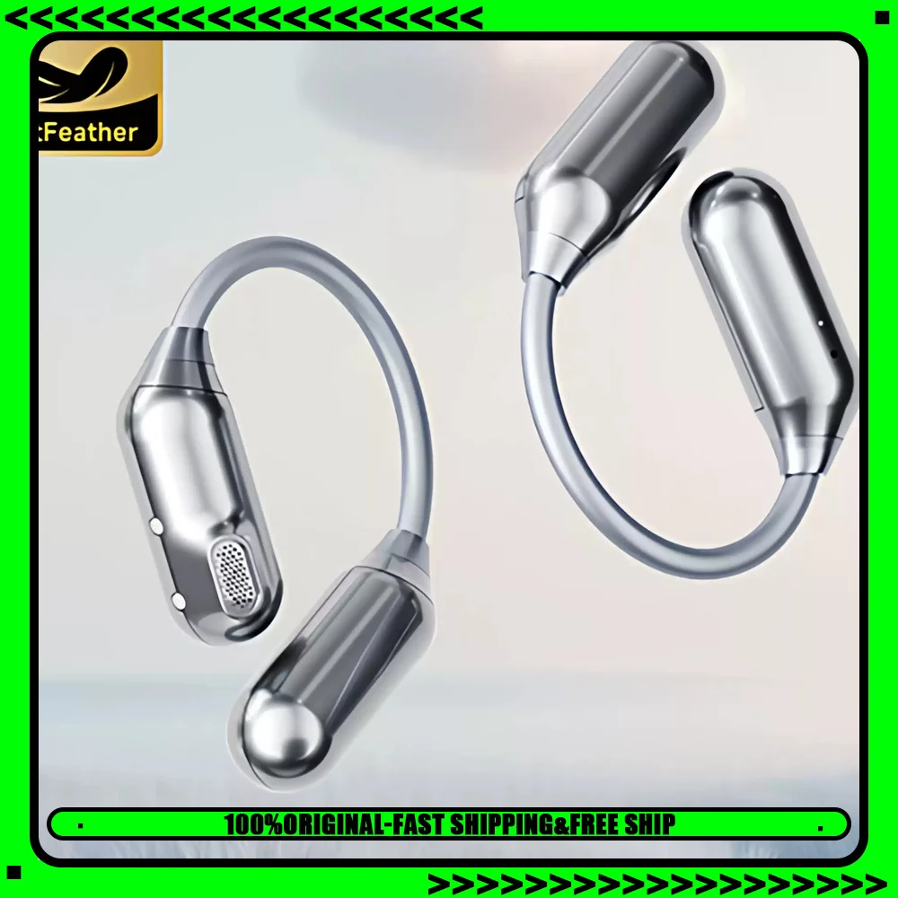 AIGO SJ285 Open-Ear Ear-Hook Wireless Bluetooth Headphones for Sports Running and Music For Gifts