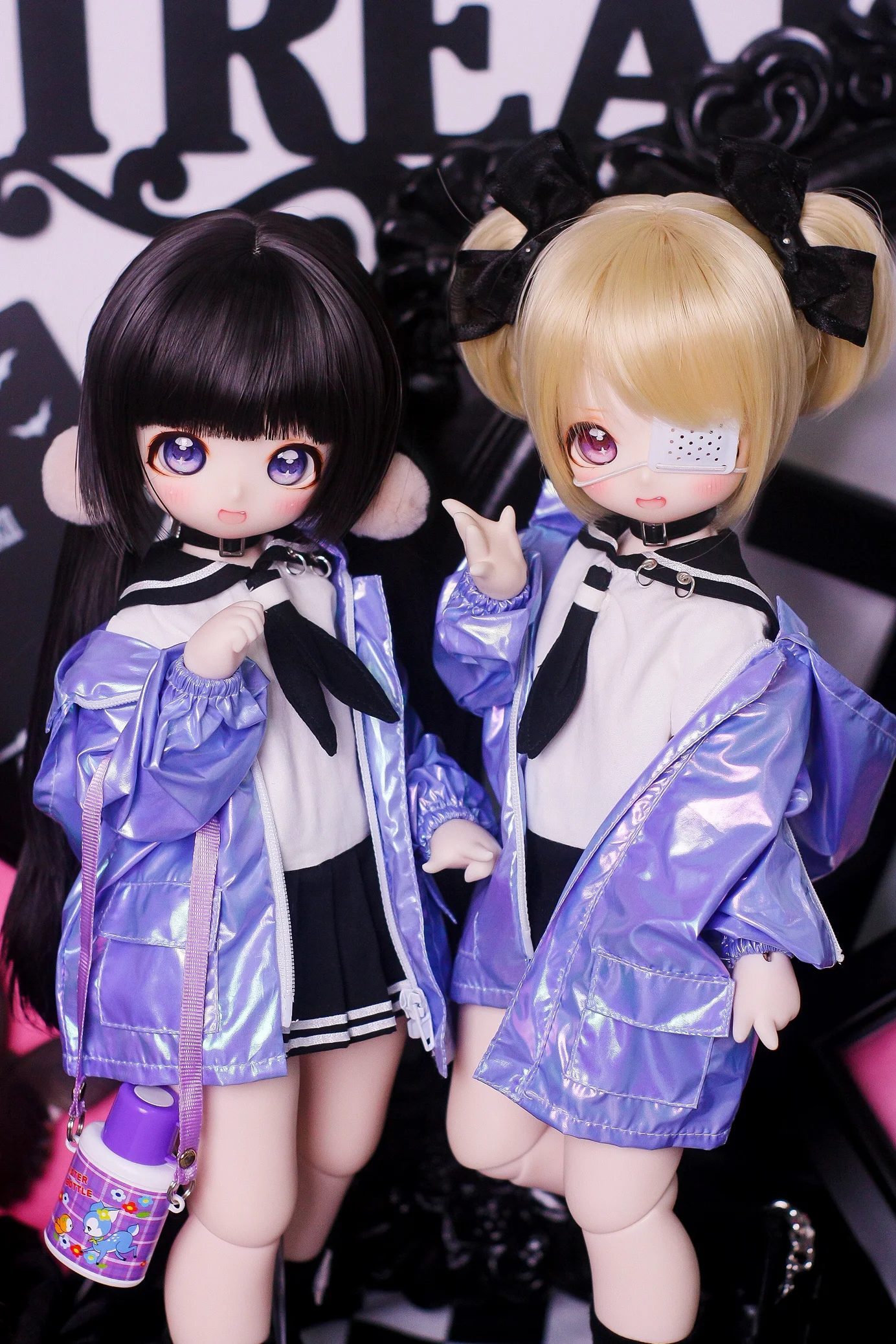 BJD doll clothes suitable for 1/4 size cute doll clothes sailor BJD doll clothes suit set doll accessories (5 points)