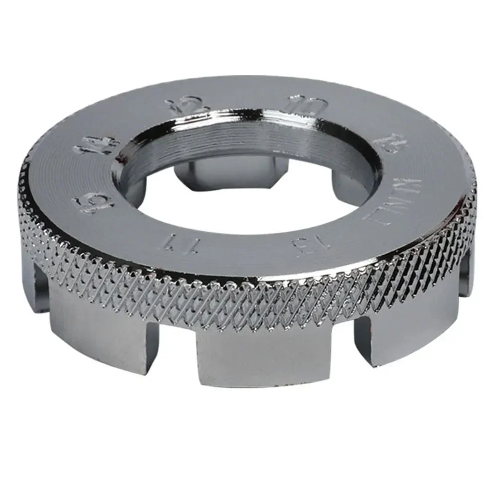 

Bicycle Spoke Wrench Silver Steel 10/11/12/13/14G/15G 2pcs Bike Tightening High Quality Material Druable Brand New
