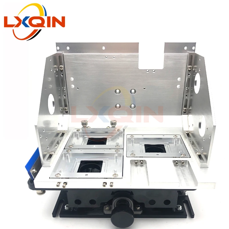 LXQIN 3 heads xp600 carriage capping station for Eoson xp600 head pump assembly with single motor alloy with capping