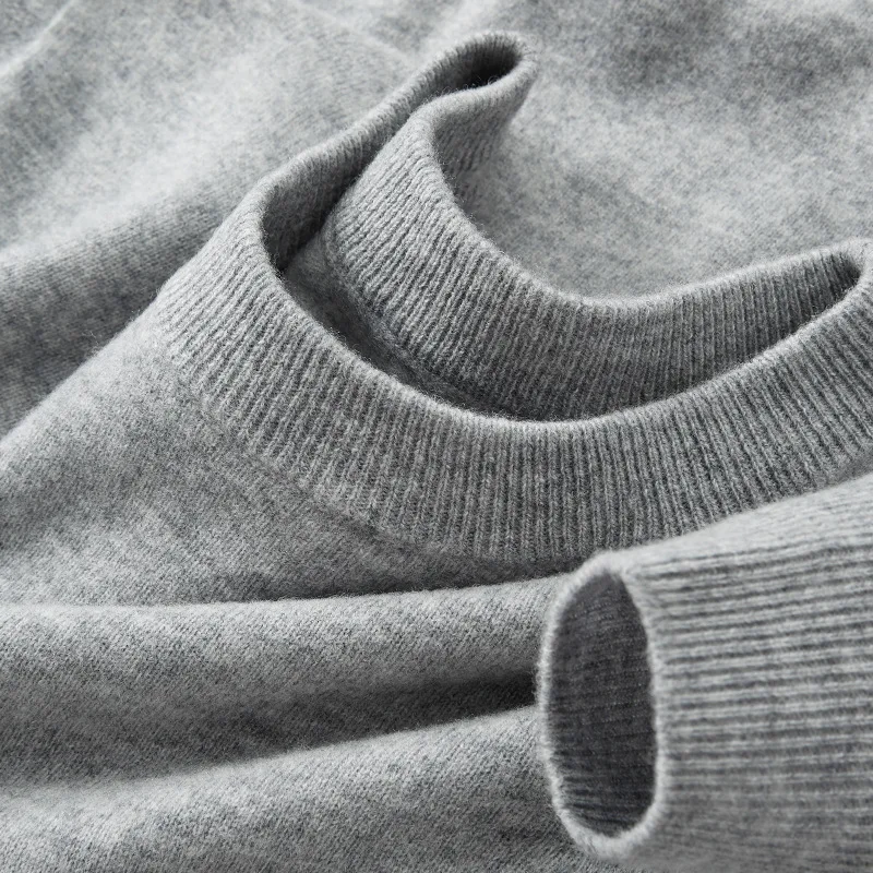 

Осенне-зимний толстый бархатный теплый повседневный модный свитер, мужской однотонный пуловер, вязаный свитер