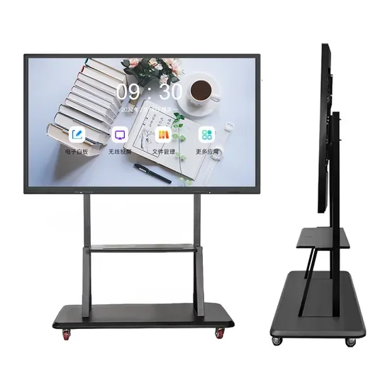 Factory Supplier 75 Inch Touch Screen Interactive Flat Panel 4k ultra hd Interactive Whiteboard for School Classroom