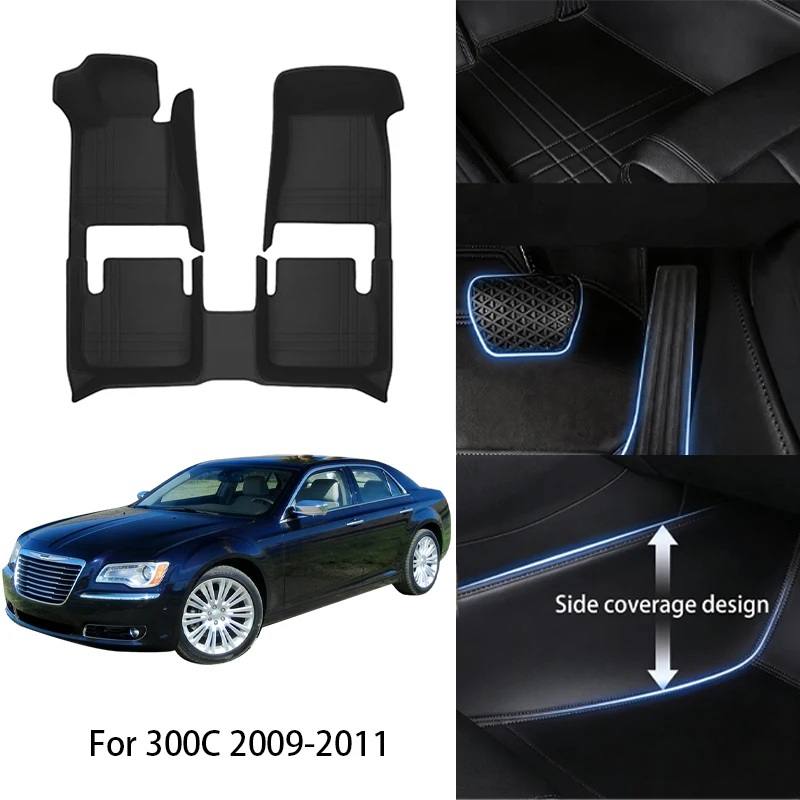 

Custom Fit PU Leather Car Floor Mat For Chrysler For 300C PT Cruiser 2007 2012 2016 Luxury Full Set Auto Interior Accessories