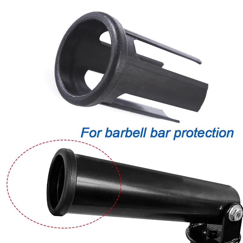 Barbell Bar Protect Plastic Sleeve For Home Gym Fitness Landmines Plateform Insert Cover Accessories Deadlift Workout Attachment