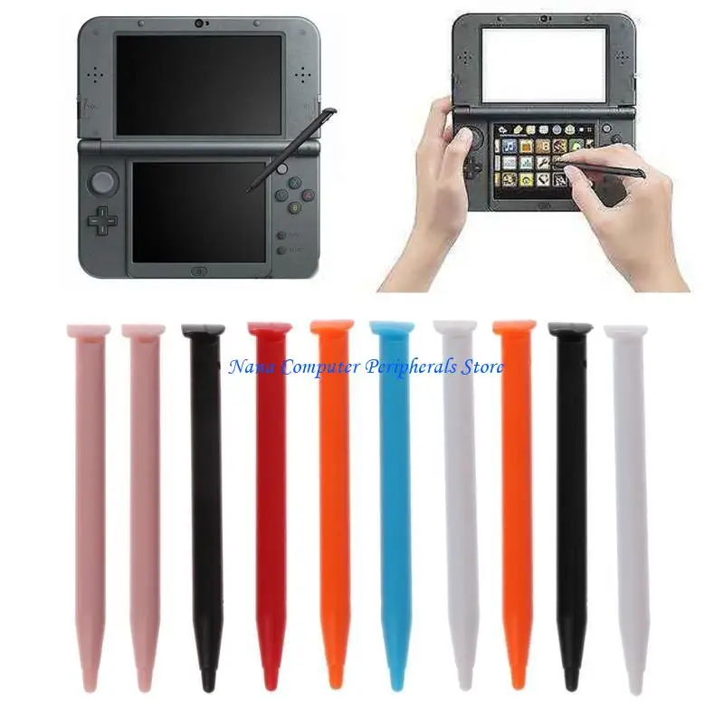 F68C 10pcs/lot plástico para toques caneta tela para consoles LL Acessórios para lápis segurança