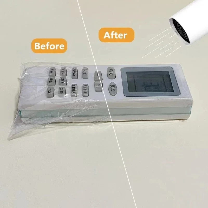 Transparent Shrink Film Bags - 20PCS TV Air Conditioner Remote Control Protective Cover Sheets