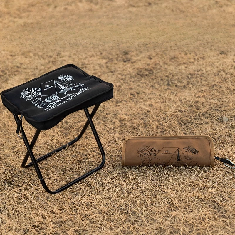 

Outdoor folding stool portable fishing chair, pony stool camping chair folding chair field