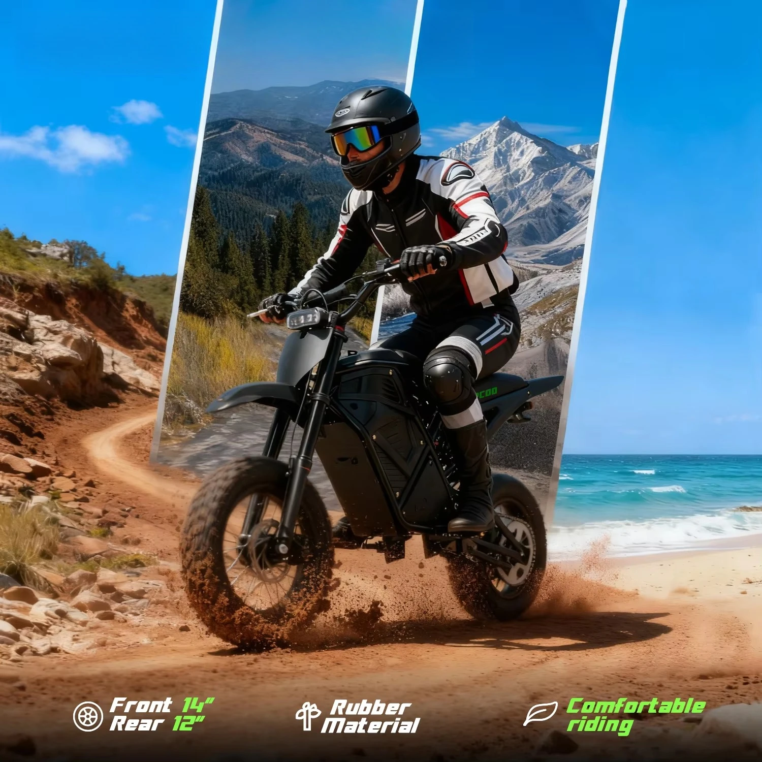 Off-road motorcycle electric off-road vehicle high-speed off-road electric bicycle