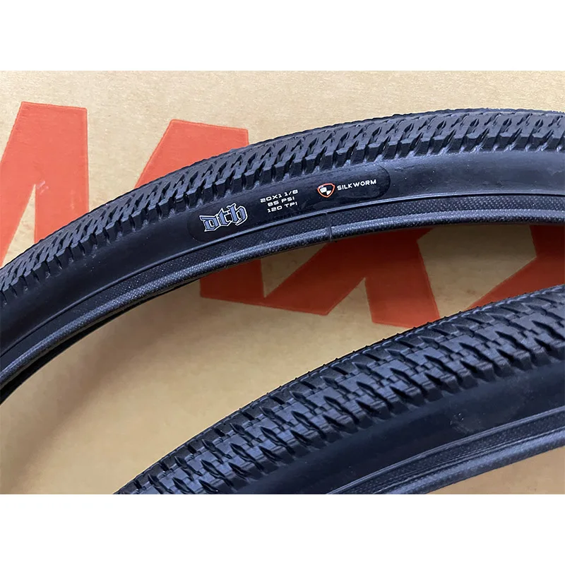 Maxxis DTH 20 Inch 451 Tire BMX Bike Wire Clincher Tires 20X1-1/8 28-451 20X1-3/8 37-451