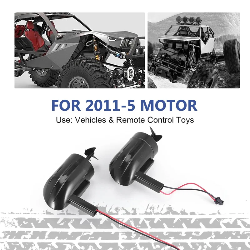 MACH-1 Paar für Flytec 2011–5 Angel-RC-Bootsmotor für verbessertes 2011–5 Köderboot, linke Seite und rechte Seite