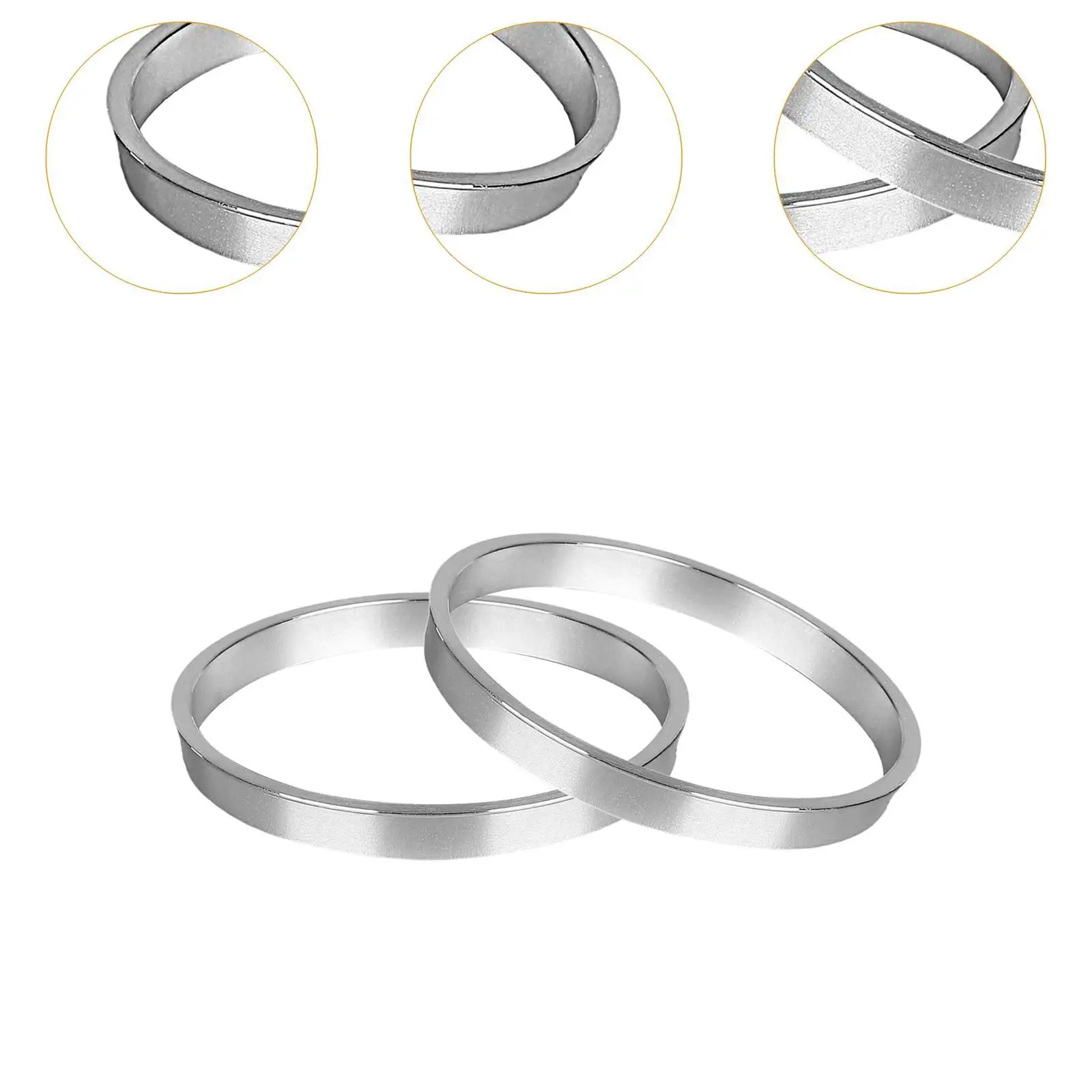 

2Pcs Milk Tea Sealer Gasket Tea Machine Washer Easy to Install Replacement Sturdy Aluminum Cup Sealer Machine Rings