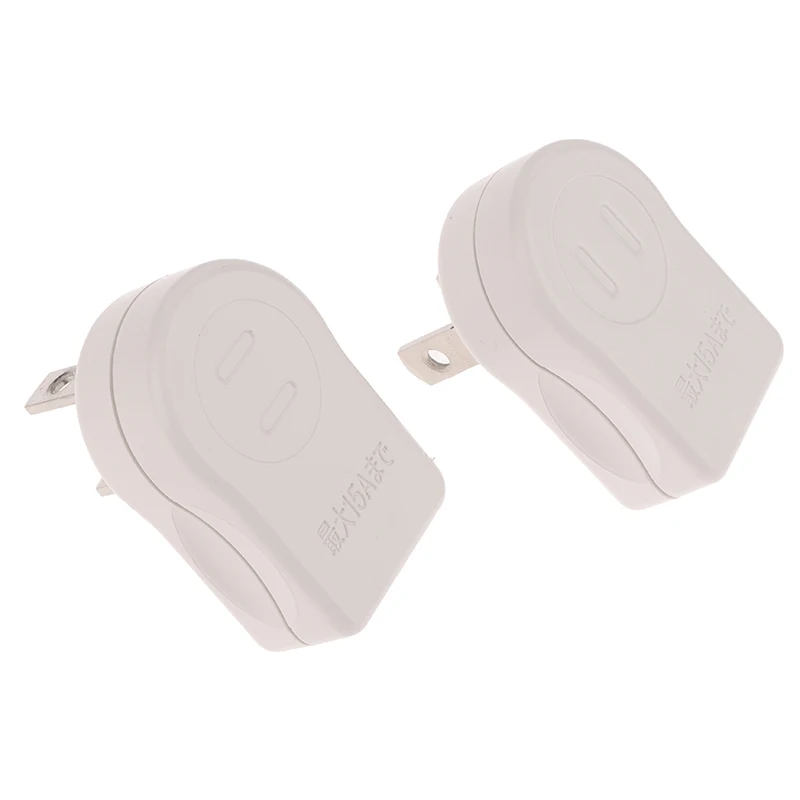 HOT! US 2PIN 360 Angle Rotatable Power Socket Plug Adapter Foldable Travel Aadapters Power Converter Plug Electrical Socket
