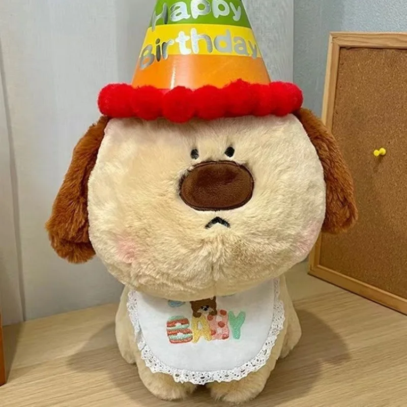

36cm Stuffed Dog Plush Cute Big Nose Plush Dog Doll Soft Puppy Doll Home Decor for Cuddle Pillow Silly Animal Doll