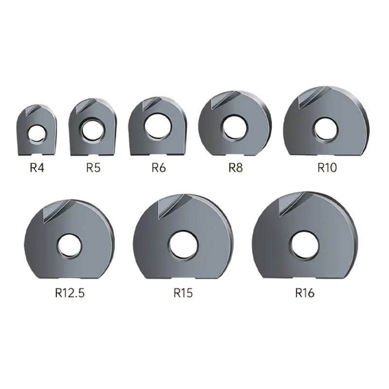 Imagem -03 - Inserções de Fresagem Lâmina Esférica para Inserção de Cabeça Esférica T2139 d8 D10 D12 D16 D20 D25 r4 r5 r6 r8 R10 Inserção de Carboneto de Alta Qualidade P3200