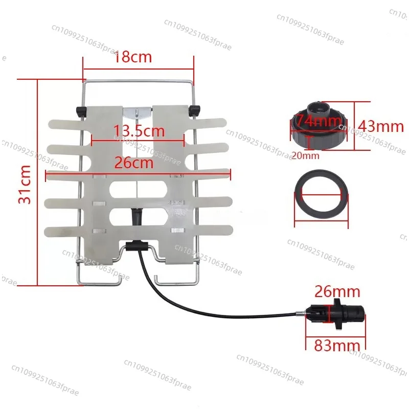 Manual Adjustable Car Seat Lumbar Brace, Rigid Plastic Support Sheet, Mechanical Waist Relief Accessory for Driving Comfort