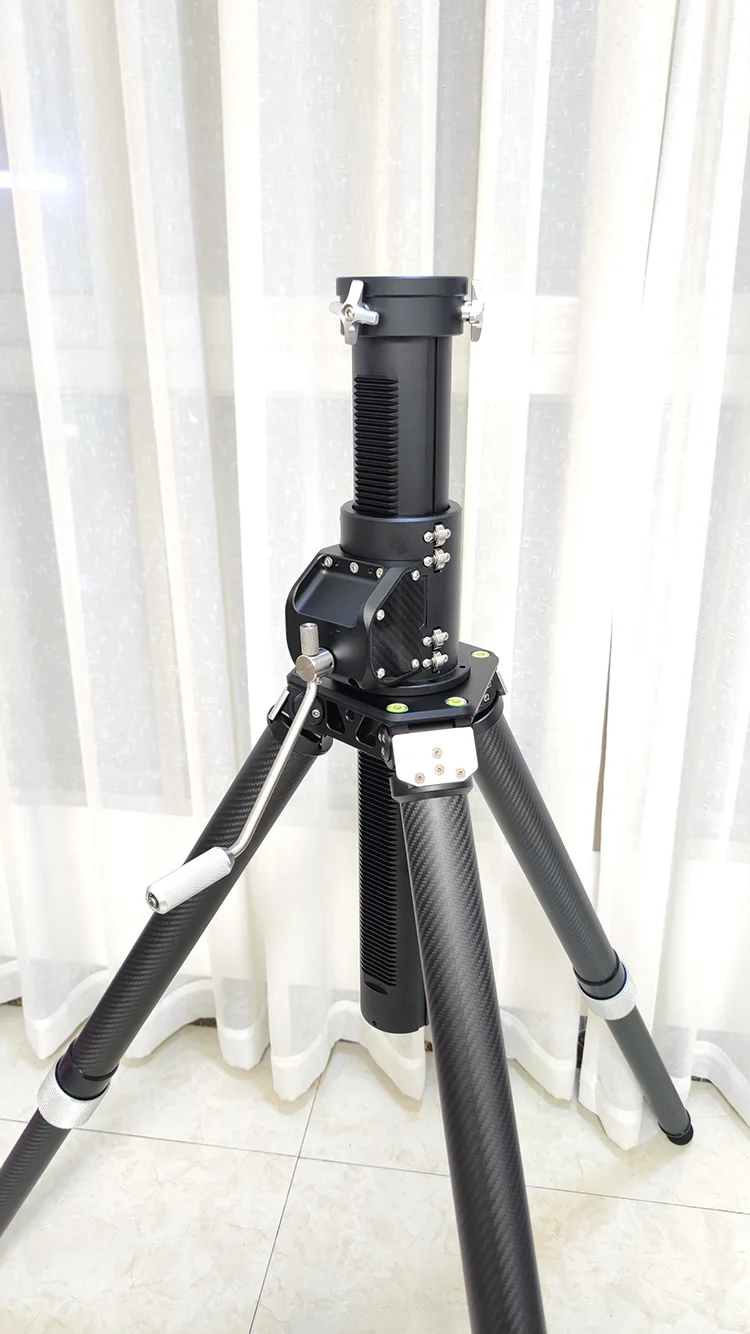 Twisted-tooth tripod astronomical binocular telescopic camera hydraulic tripod