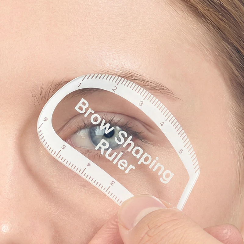 Brow Mapping Ruler Eyebrow Shaping Ruler 1 Minute Fast Drawing Design Brow Easy Tool Microblading Permanent Makeup Stencils 1PCS