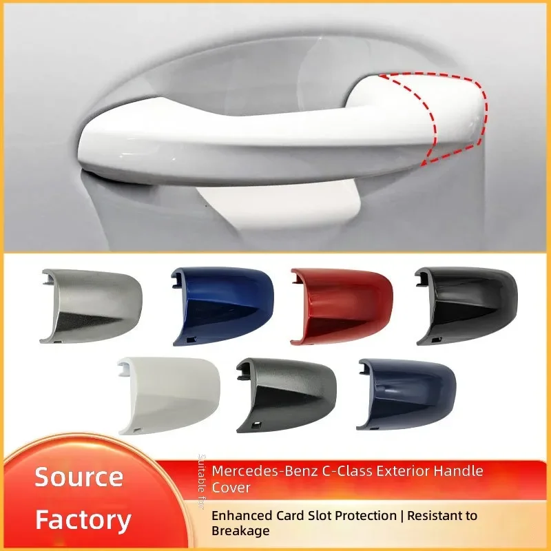 For Mercedes Benz C Class W205 E Class S Class GLC W253 Door Handle Cover Key Protection Trim Accessories