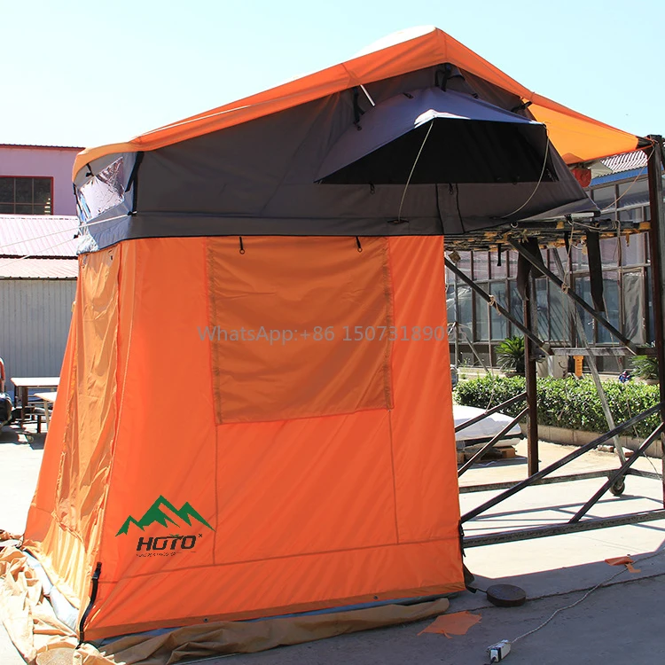 

New Arrival Easy to Set up Outdoor Camping Soft Top Roof Tent Off Road 2-3 Person Vehicle Car Soft Shell Rooftop Tent
