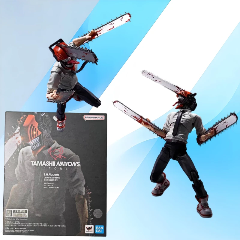 

In Shock Bandai Tamashii Nations S.H.Figuarts SHF Chainsaw Man (Best Selection) Action Figure Model Toys