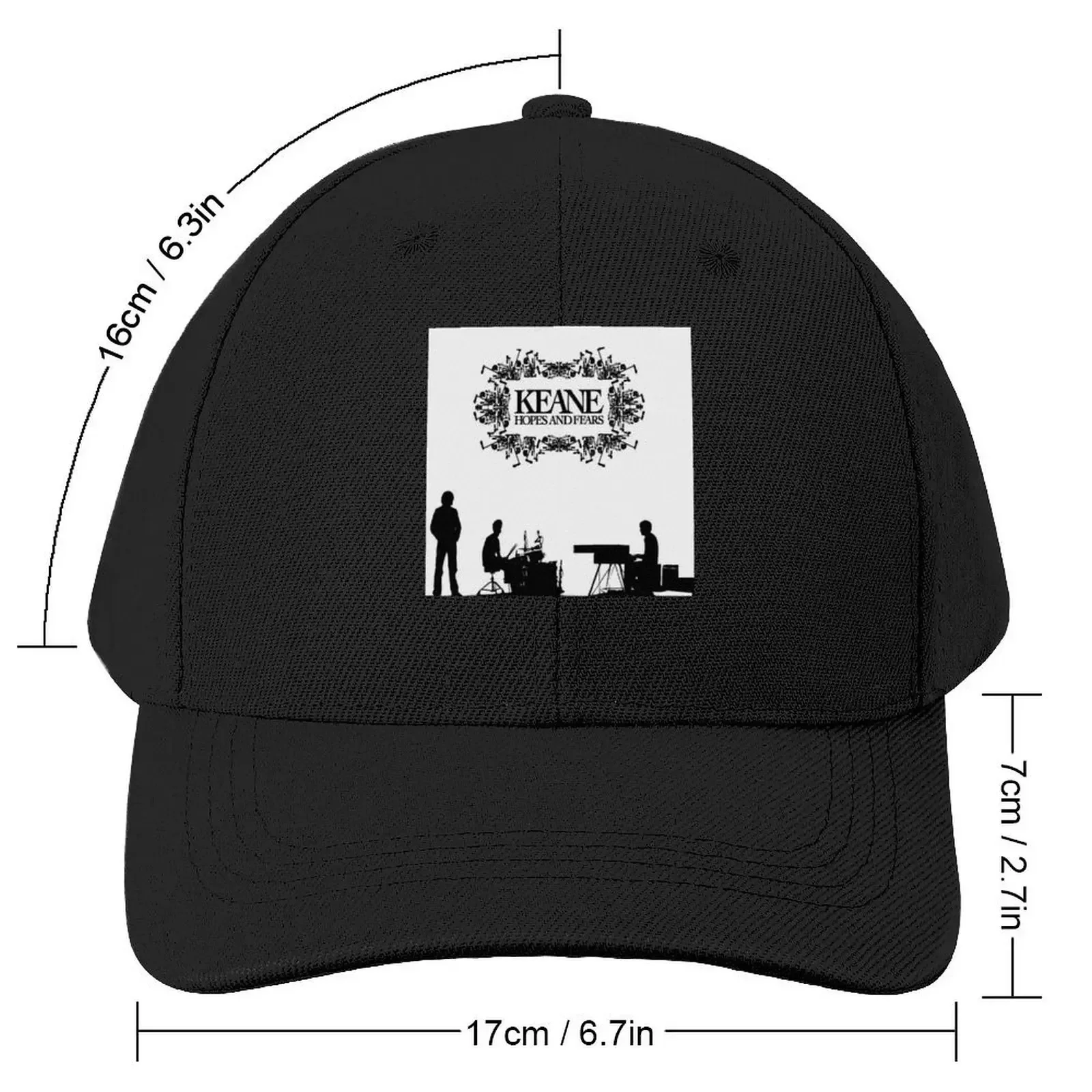 Keane hopes and fears Baseball Cap Trucker Hat funny hat Beach Luxury Woman Men's