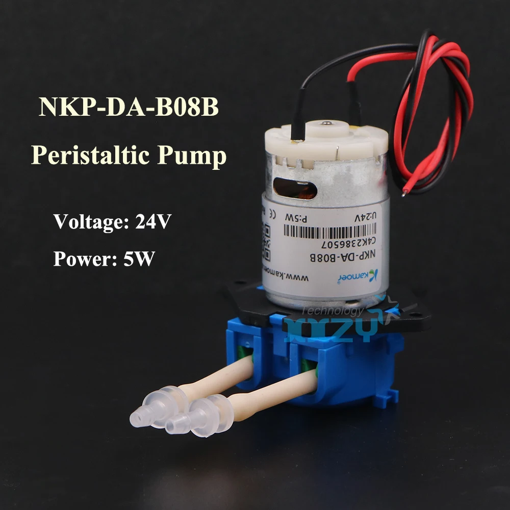 

KAMOER DC 24V 5W NKP-DA-B08B Peristaltic Pump for A3 DTF Printer White Ink Circulation Pump