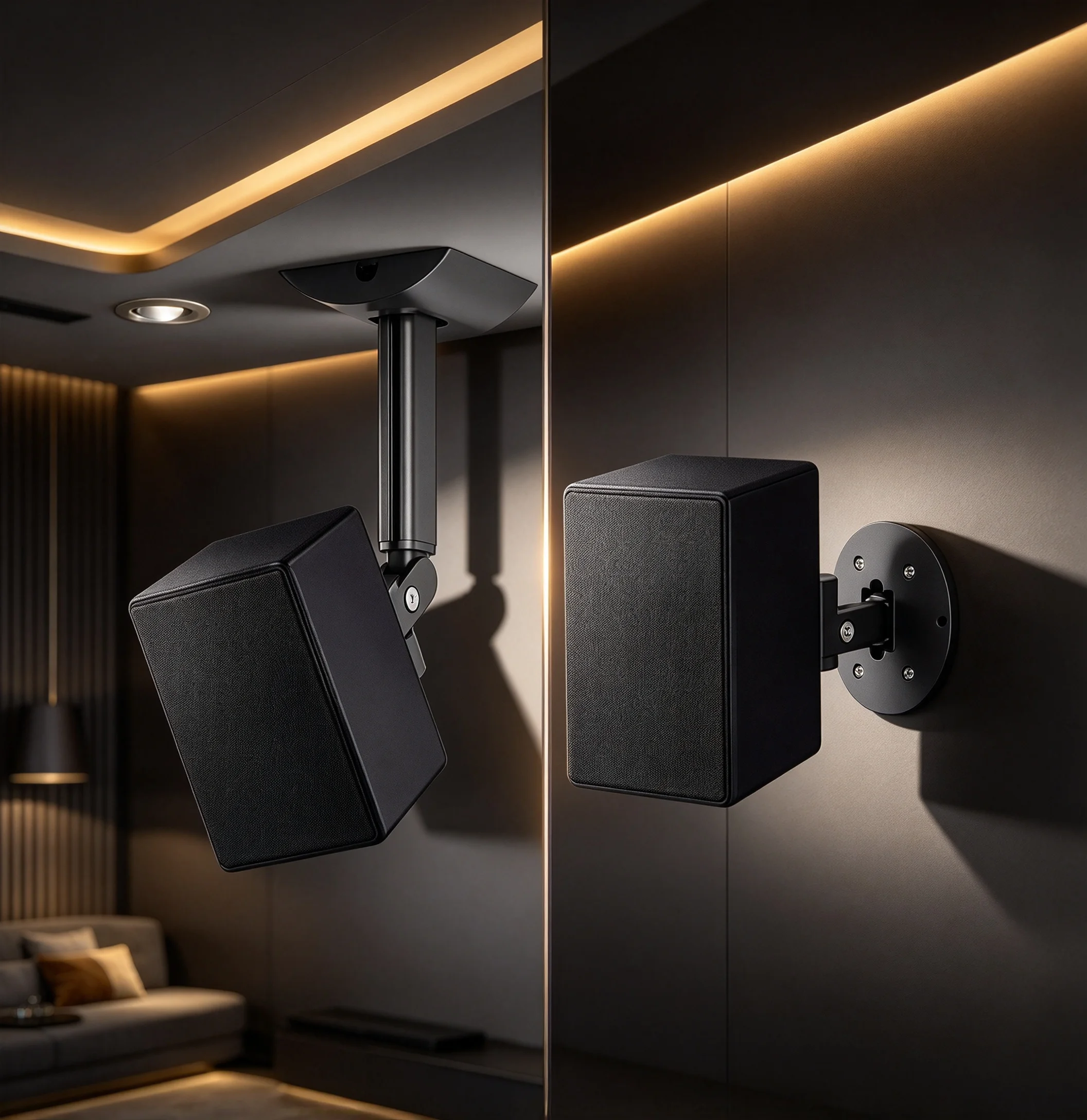 Wall Mount Bracket For Samsung (SWA-9500S) Rust-Resistant Surface Treatment Protects The Frame And Minimizes Vibration Interfere