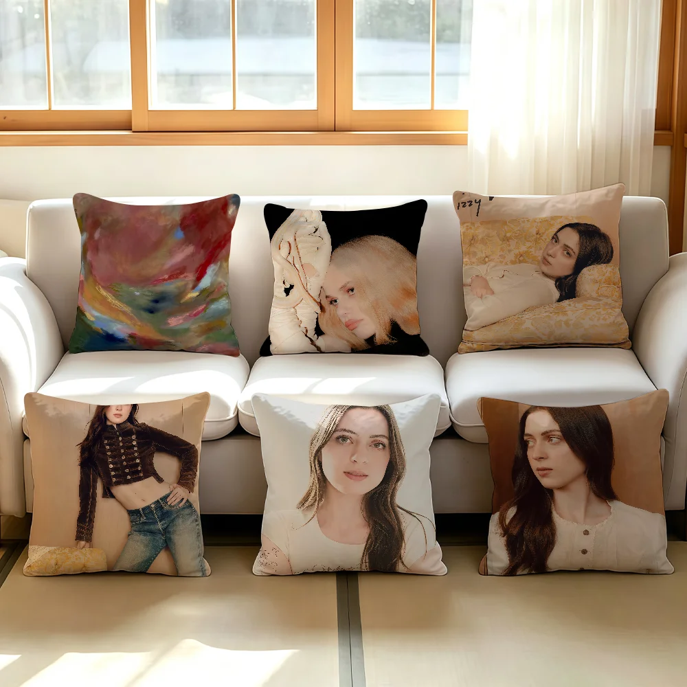 Singer Lizzy M-McAlpine cushion cover Comfortable Decorative For Bedroom Living room Dormitory Picnic and Holiday Decoration