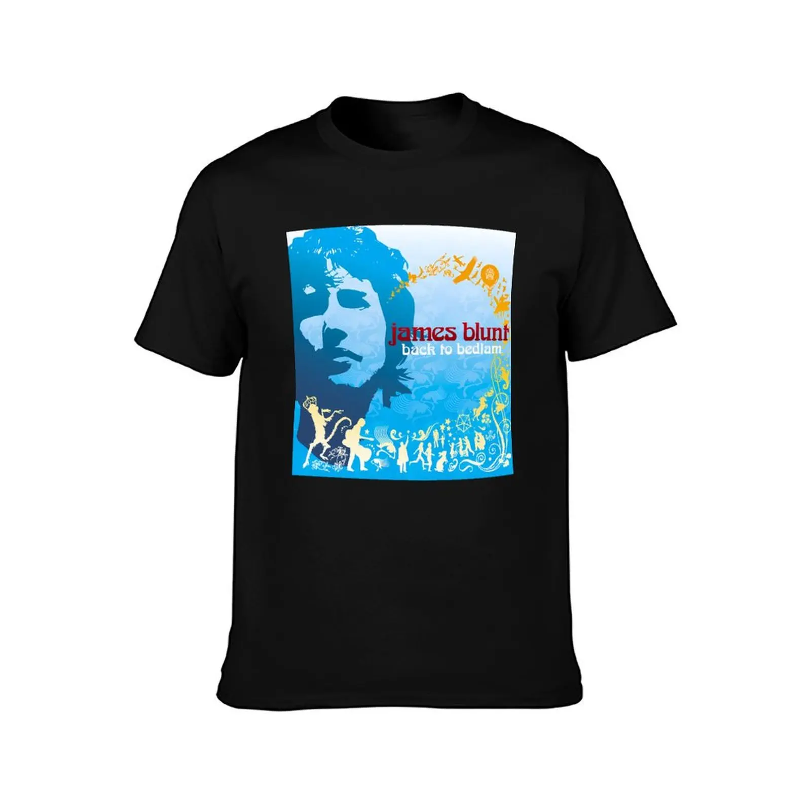 James Blunt Back To Bedlam T-Shirt Non-Shrink Basic Cotton T-Shirt