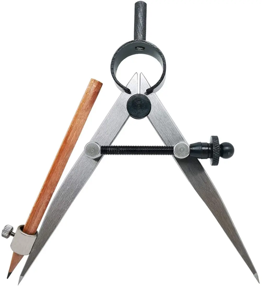 100-300mm Wing Divider Line Location Scriber Drawing Compasses Craft Rotating Tool Drafting Compass Line Compasses