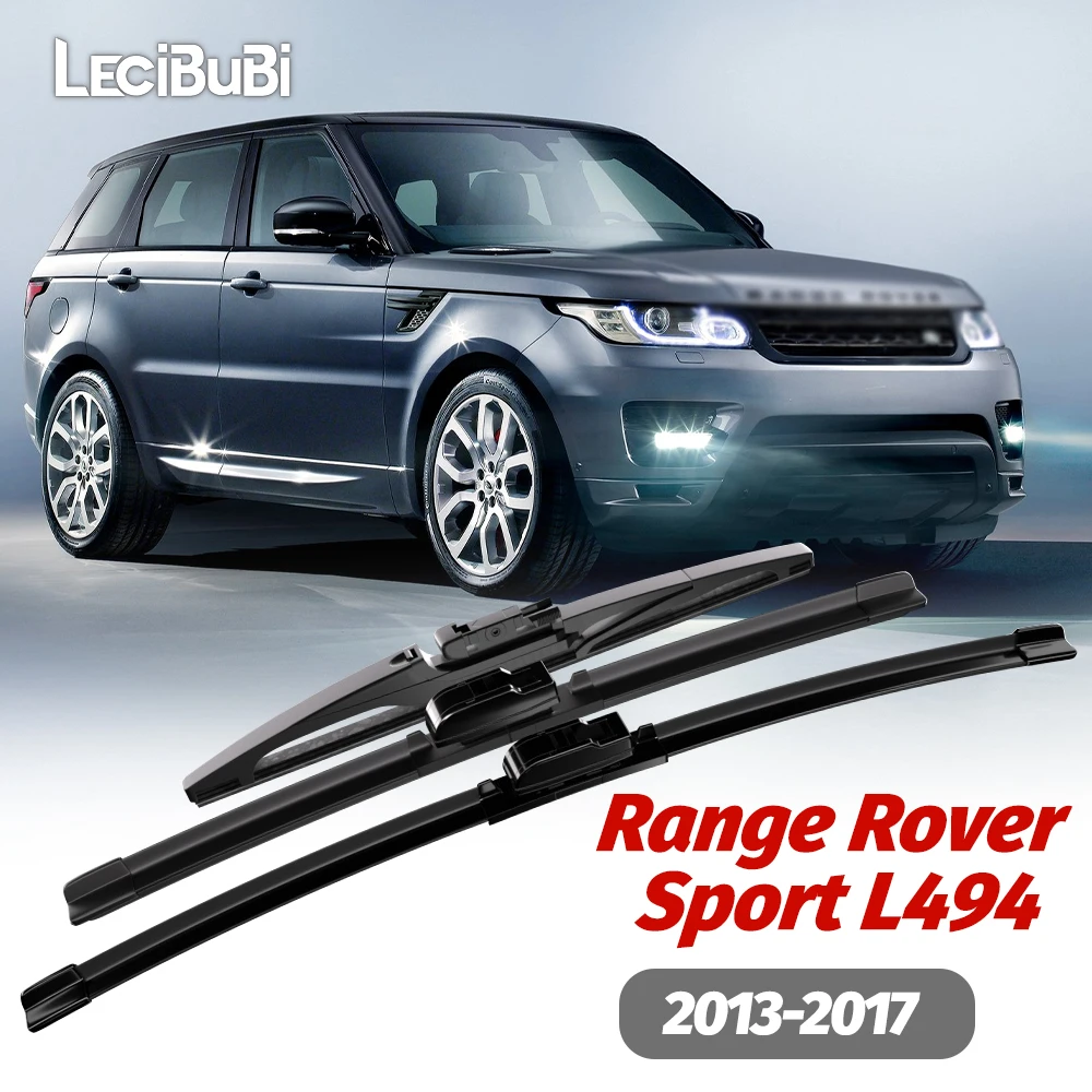 

1set Front & Rear Windshield Wiper Blades Windscreen Wipers For Land Rover Range Rover Sport L494 2013-2017 2014 2015 2016