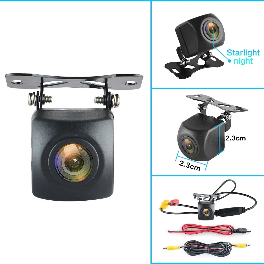 Car Rear View Camera HD Reverse Parking Video Monitor Waterproof Backup Night Vision Lens 6M Cable