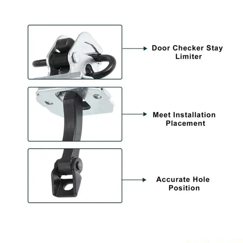 

J0MA Car Door Check Strap Limiter Hinge 51218160959 for E46 316i 318i 320i 323i