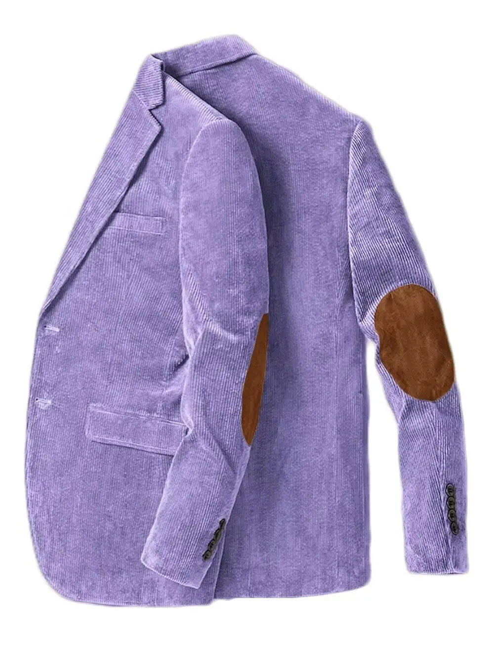 سترة رجالية كاجوال من سروال قصير مع رقعة كوع معاطف رياضية للربيع والخريف سترة رجالية غير رسمية بصدر واحد #5